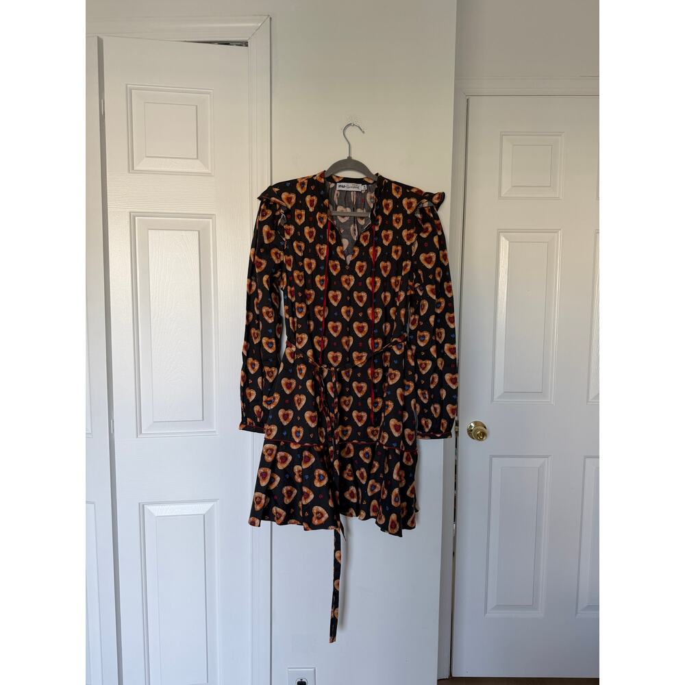 Nuuly x Rachel Antonoff Laura Sugar Cookie Mini Dress - Picture 2 of 4